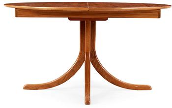 344. A Josef Frank mahogany dining table, Svenskt Tenn, model 771.