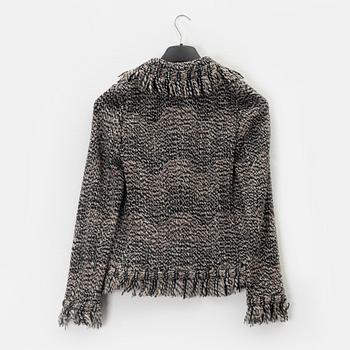 Missoni, a wool fringe jacket, size 38.
