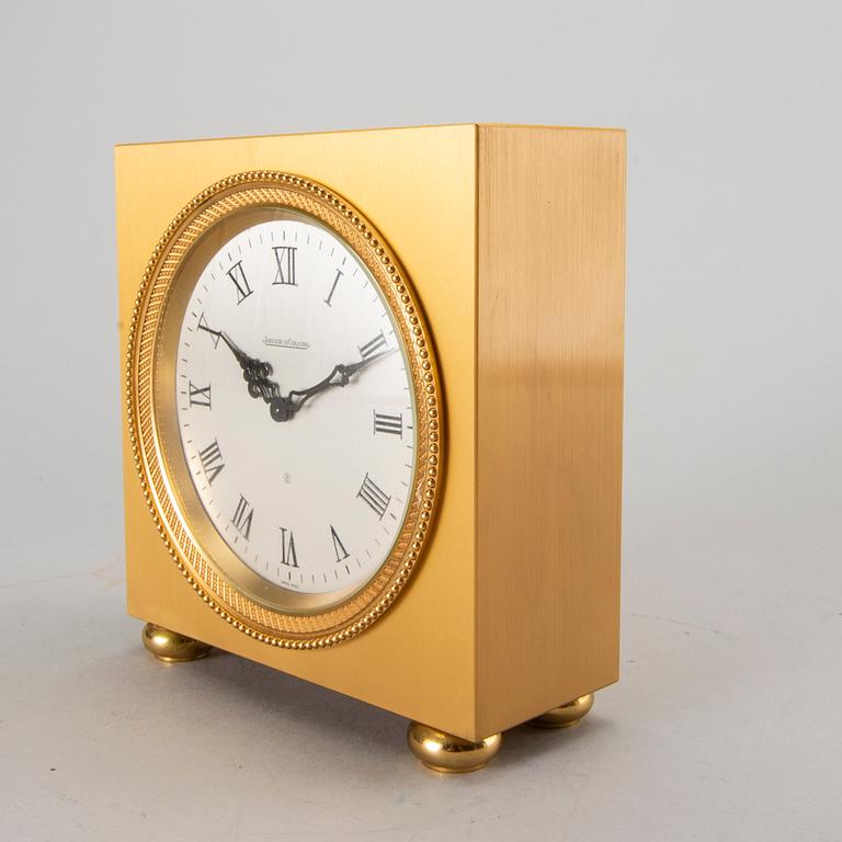 A 1960's Swiss Jaeger Le Coultre 8-days desk clock.