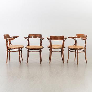 A SET OF 8 BENTWOOD CHAIRS SECOND HALF OF 20TH CENTURY.