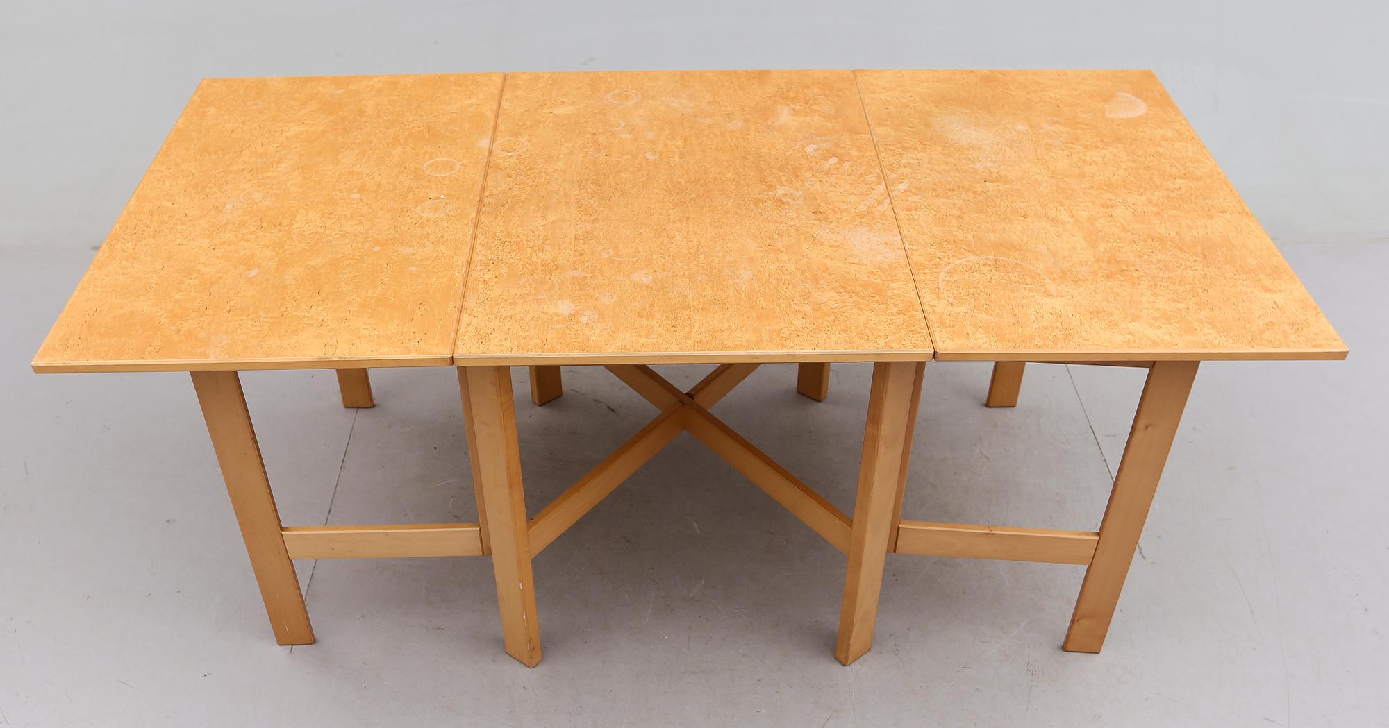 SLAGBORD, 1900-talets andra hälft.