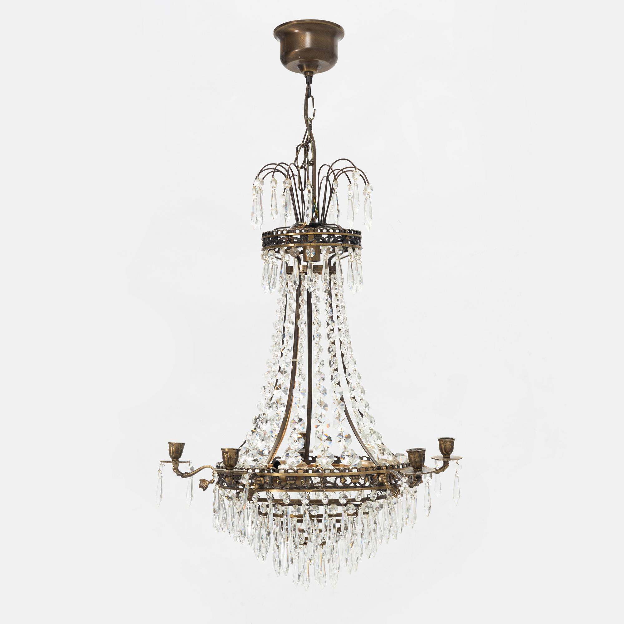 A chandelier, second part of the 20th Century.