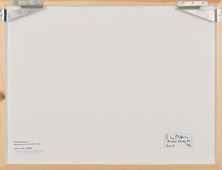 ELINA BROTHERUS, "MODEL STUDY 22".
