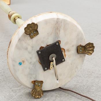 Floor lamps, a pair, second half of the 20th century.