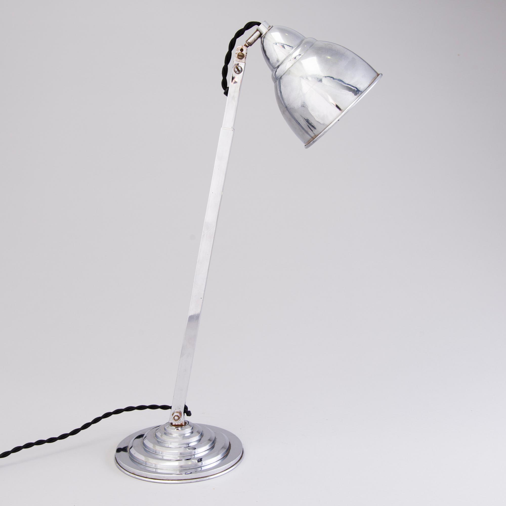 A 1930's French table lamp.