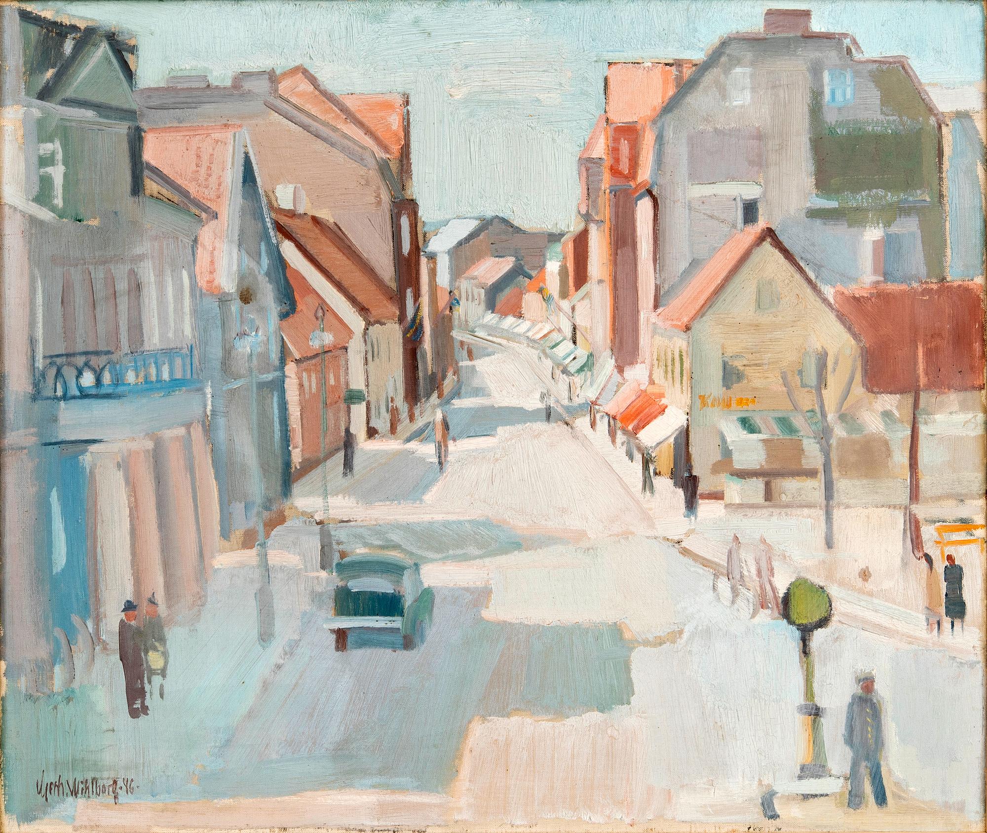 Gerhard Wihlborg, "St Östergatan, Ystad".