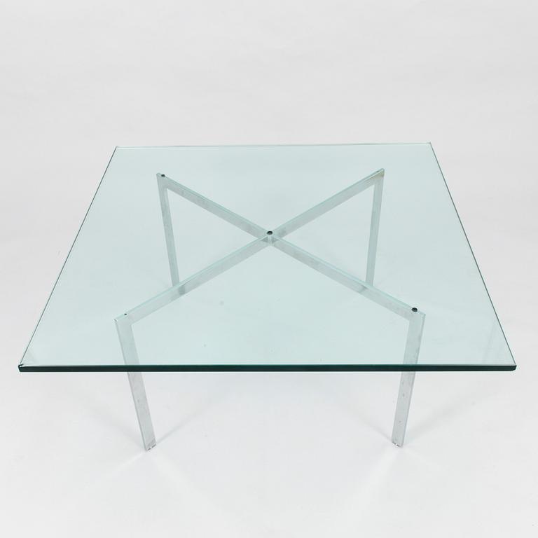 LUDWIG MIES VAN DER ROHE, sohvapöytä, "Barcelona", Knoll 1965.