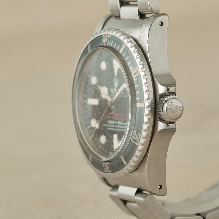 ROLEX, Oyster Perpetual Date, Sea-Dweller, Submariner, (2000ft=600m, SWISS=T< 25, Mark IV), chronometer,