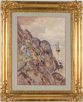 ANNA GARDELL ERICSSON, akvarell, signerad.