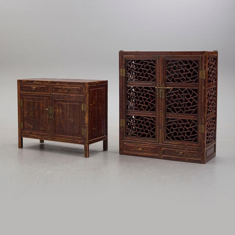 A CUPBOARD, probably China, 20th century.