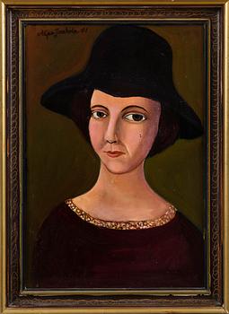 ALPO JAAKOLA, "LADY WITH A BLACK HAT".