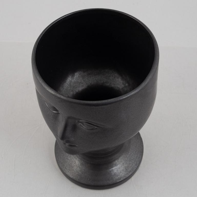 Lisa Larson, a stoneware vase, K-Studion, Gustavsberg.