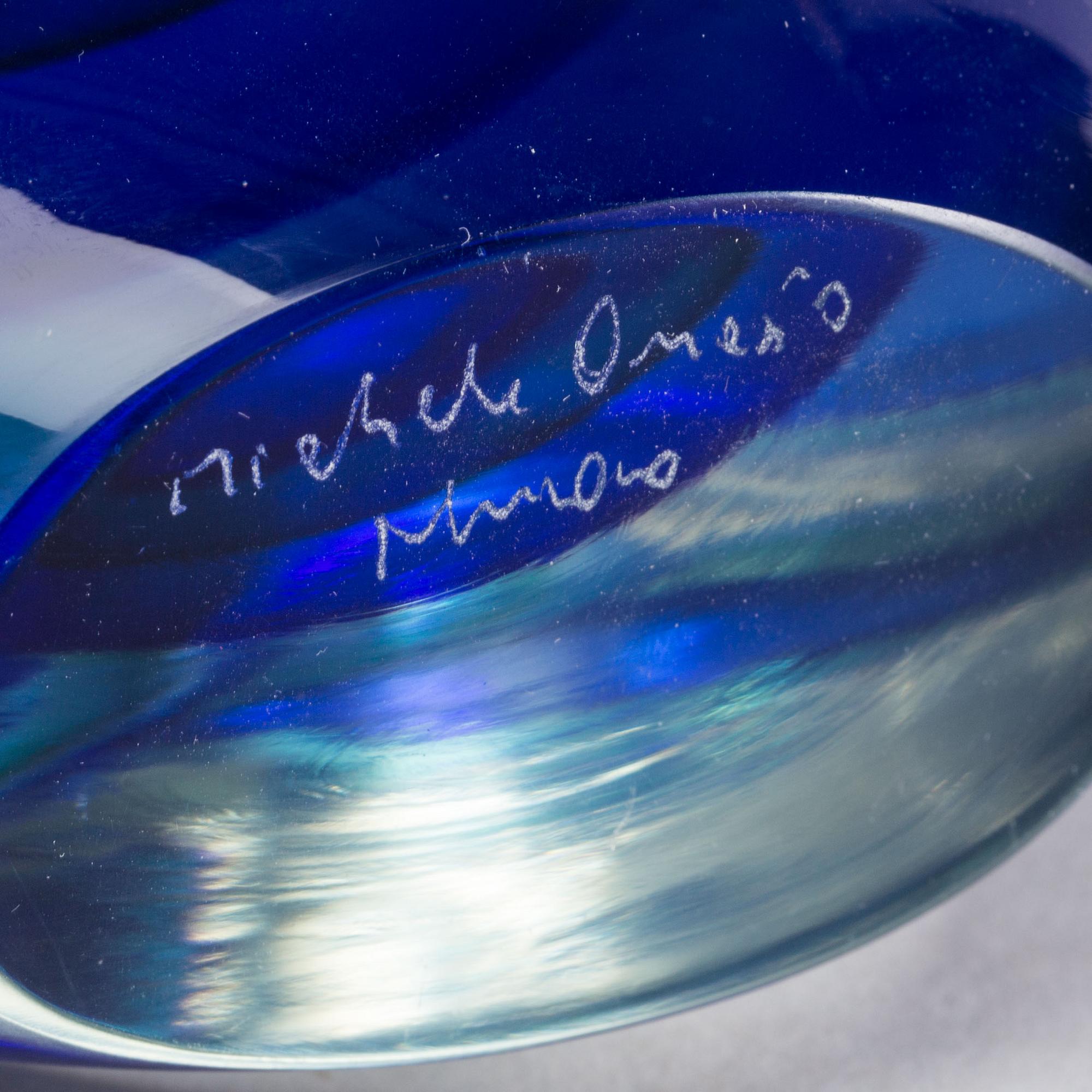 A Michele Onesto Vetreria glass vase.
