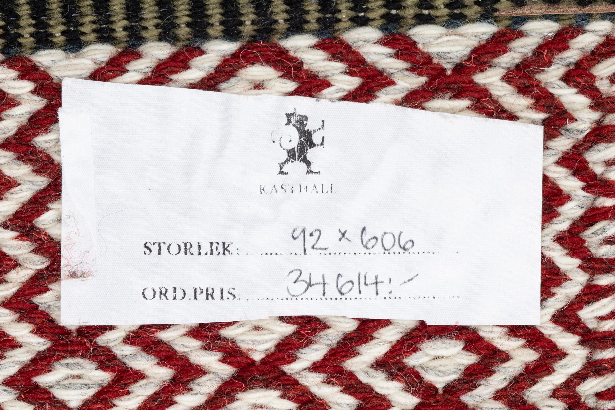 Gallery rug, Kasthall, approx. 606 x 92 cm..