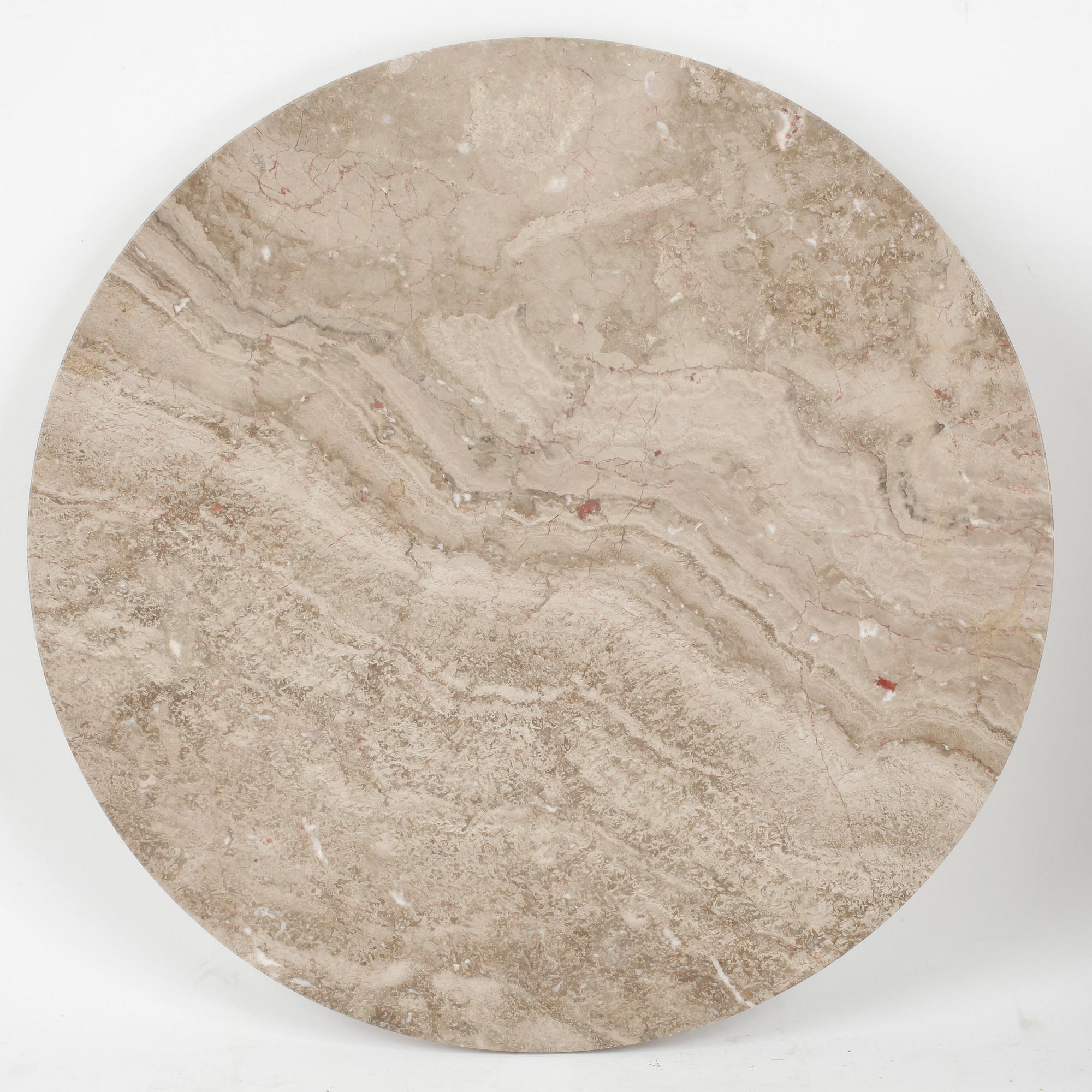 BORDSSKIVA, marmor, 1900-tal.