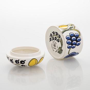 Birger Kaipiainen, servisdelar, 7 st, ”Paratiisi”, Arabia, sent 1900-tal.