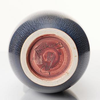 Berndt Friberg, a stoneware vas, Gustavsberg studio, Sweden 1964.