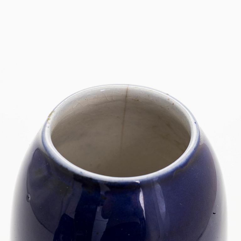 Thure Öberg, vaser, 2 st, porslin, Arabia.