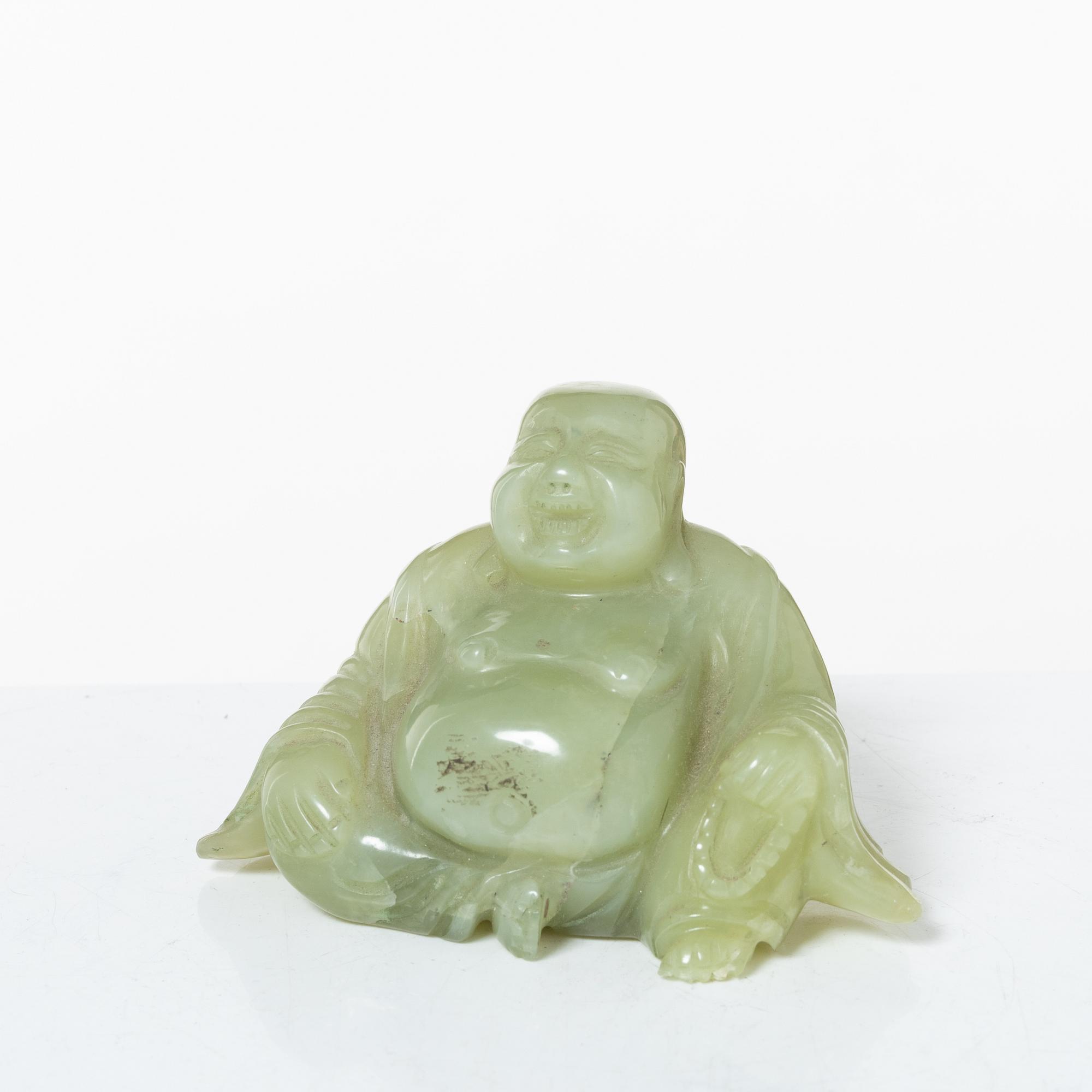 Samling stenfigurer, åtta stycken, Kina, 1900-tal/samtida.