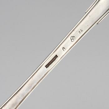 SOPPSLEV, silver, Zachris Lundqvist, Stockholm, 1801, vikt 250 gram.