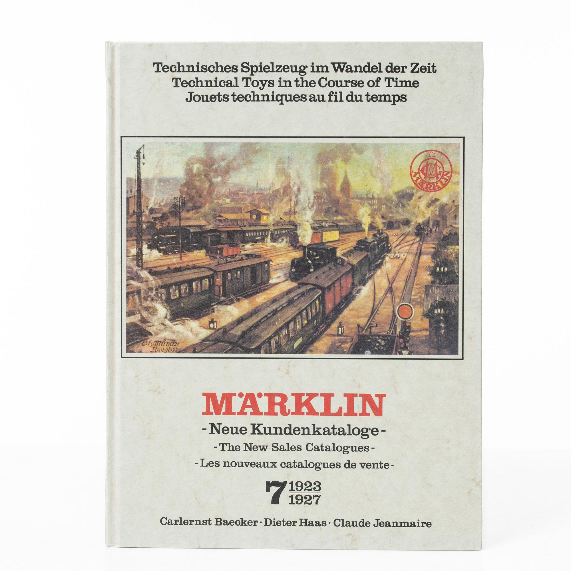 Märklin, Böcker och kataloger, 26 volymer.