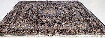 Keshan rug, approx. 370 x 255 cm.