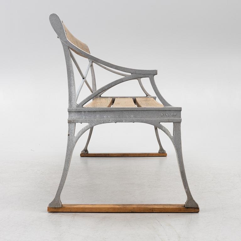 A 'Lessebo' garden sofa, Byarum, 21st century.