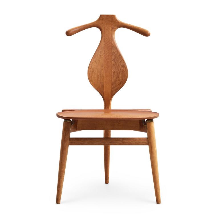 Hans J. Wegner, "Bachelor's chair/ "Jakkens Hvile", Johannes Hansen, Danmark ca 1959.