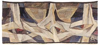 380. Fritz Riedl, a tapestry, tapestry weave, signed.