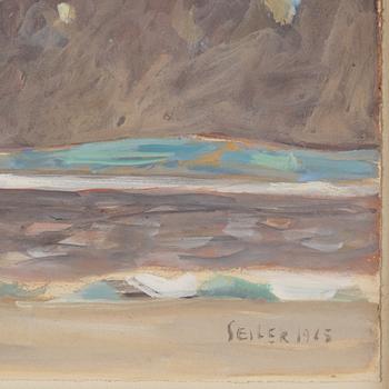Hans Seiler, Coastal Landscape.