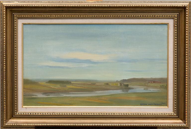 EERO NELIMARKKA,  olja på duk, signerad och daterad 1969.