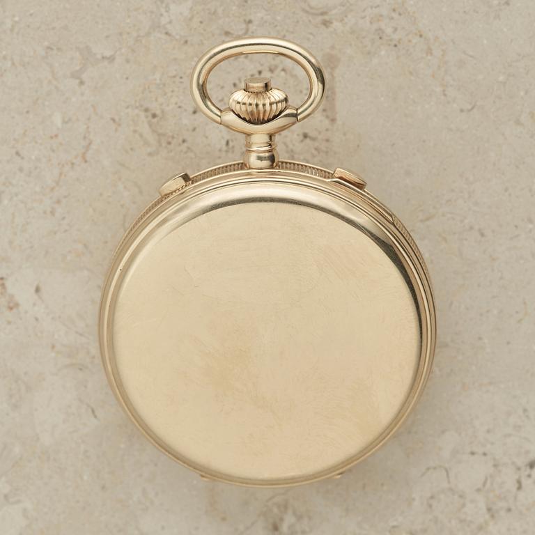 ED. HEUER & Cie, 125ème, pocket watch, 58 mm, hunting case,