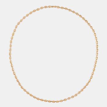 1094. An 18K gold necklace.