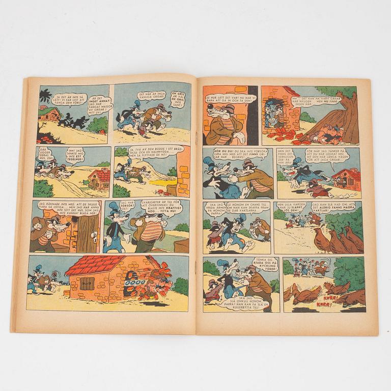 Comic book, "Kalle Anka & Co" No. 9, 1949.