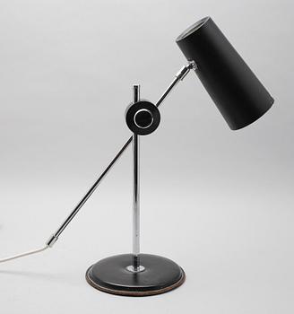 BORDSLAMPA, 1900-talets andra hälft.