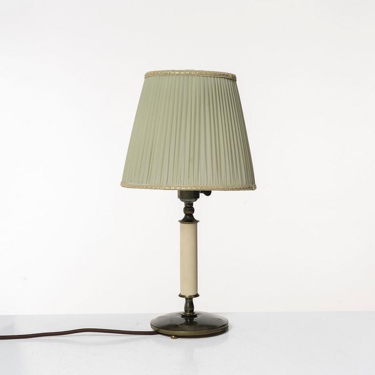 Harald Notini, a table lamp model "6930", Arvid Böhlmarks Lampfabrik, Stockholm, 1920s-30s.