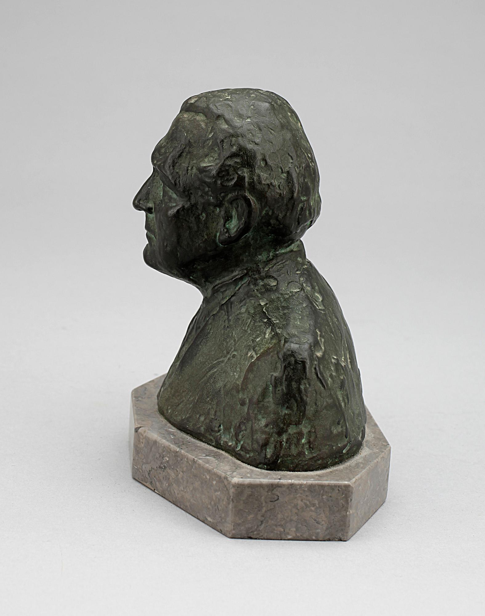 WILLIAM ZADIG, skulptur, brons, sign.