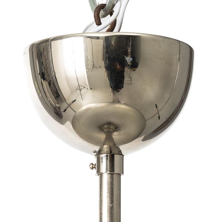 Erik Tidstrand, a ceiling lamp model 28903, Nordiska Kompaniet, 1930s.