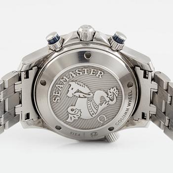 Omega, Seamaster, Diver 300M, wristwatch, chronograph, 41,5 mm.