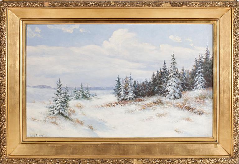 THURE LIND, olja på duk, signerad.