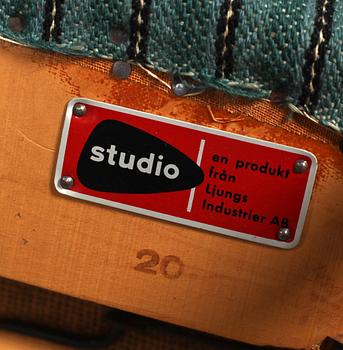 STOL, "TeVe", Alf Svensson, Ljungs Industrier, ur serien "Bra Bohag", Modellen Formgiven 1953.