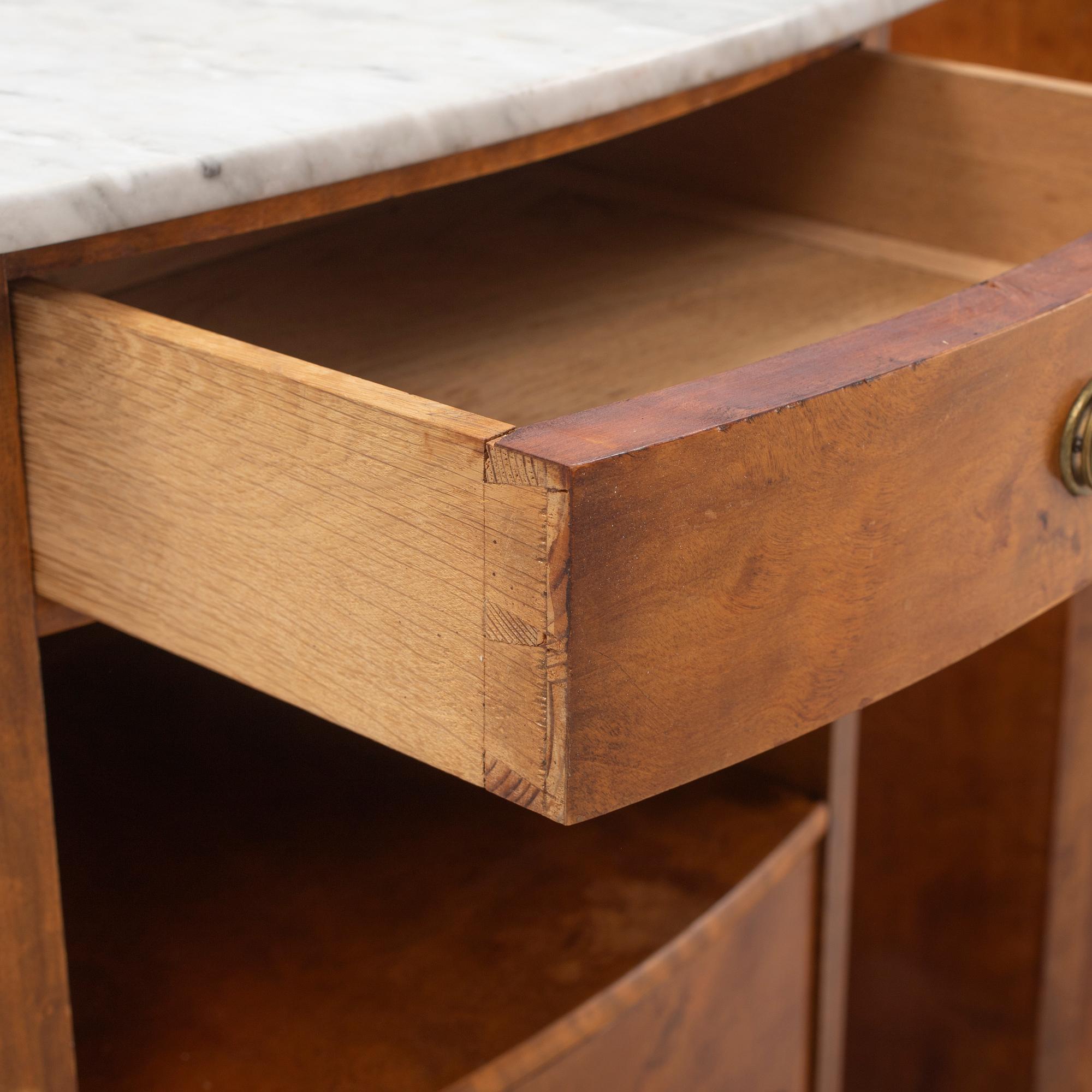 Sängbord, ett par, 1900-talets början.