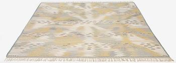 Barbro Nilsson, a 'Tånga ljus' carpet, tapestry weave, c. 319 x 238 cm, signed AB MMF BN.
