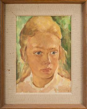 LOTTE LASERSTEIN, olja på duk, signerad.