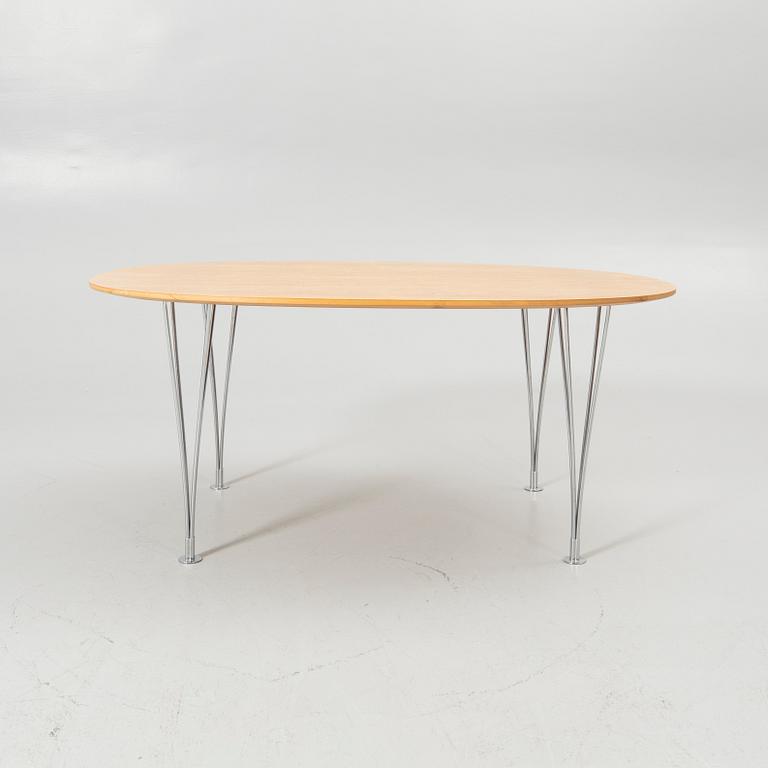 Bruno Mathsson & Piet Hein, bord, "Superelips", Mathsson International AB, Värnamo.