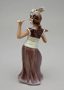 FIGURIN, porslin, Dahl Jensen, Danmark, 1900-tal.