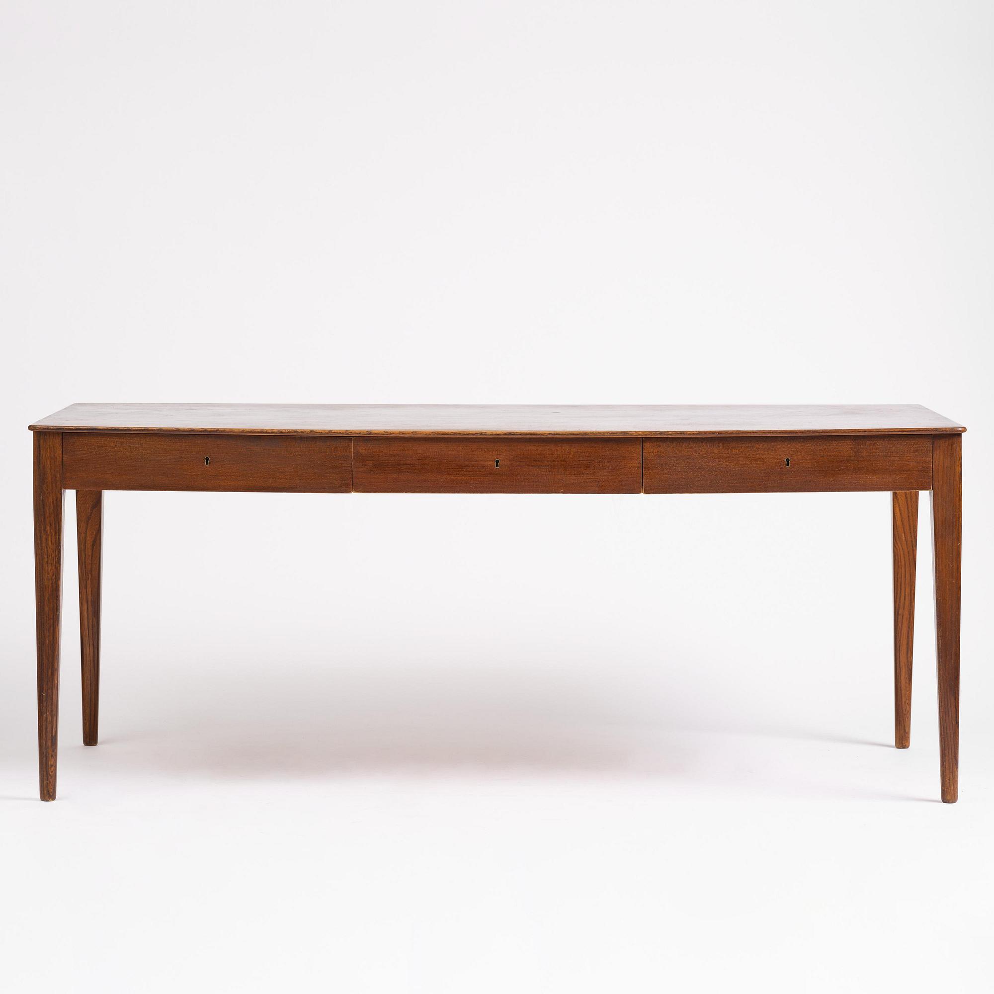 Josef Frank, Desk, model B 646, Firma Svenskt Tenn, mid-20th century.