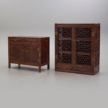 A CUPBOARD, probably China, 20th century.