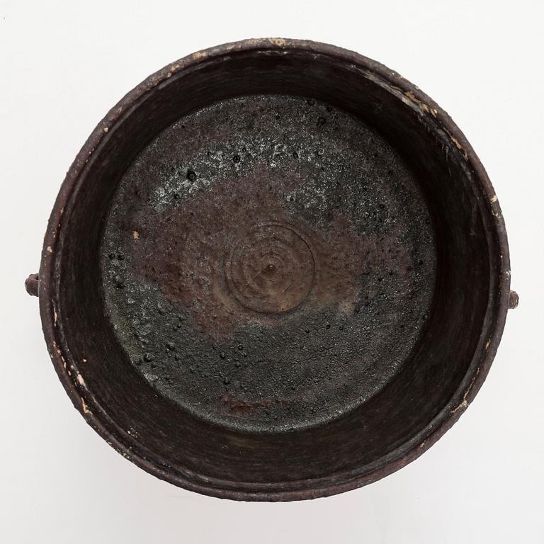 Raija Tuumi, skål, stengods, signerad RT Arabia 1967.