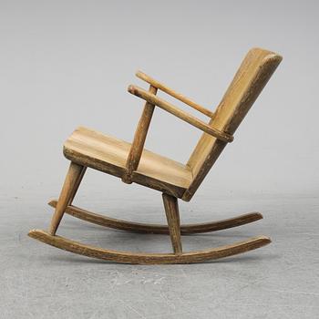 GÖRAN MALMVALL, gungstol, 1900-talets andra hälft.